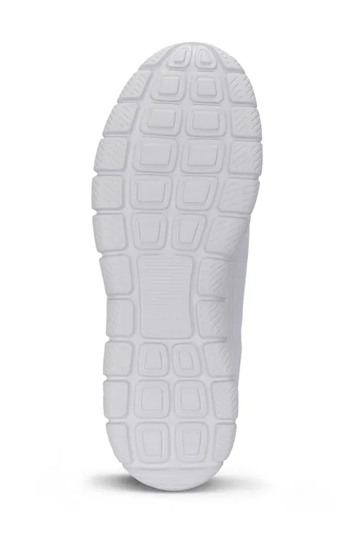 Slazenger GLEN I Erkek Büyük Beden Beyaz Koşu & Yürüyüş Spor Ayakkabısı