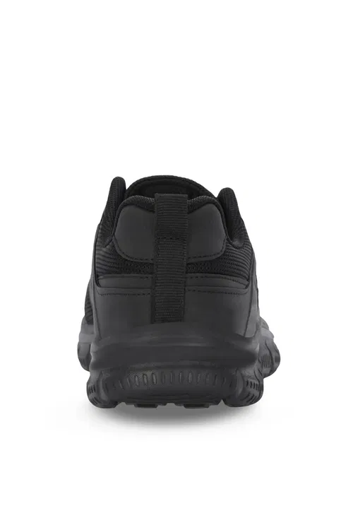 Slazenger GLEN I Erkek Büyük Beden Siyah / Siyah Koşu & Yürüyüş Spor Ayakkabısı