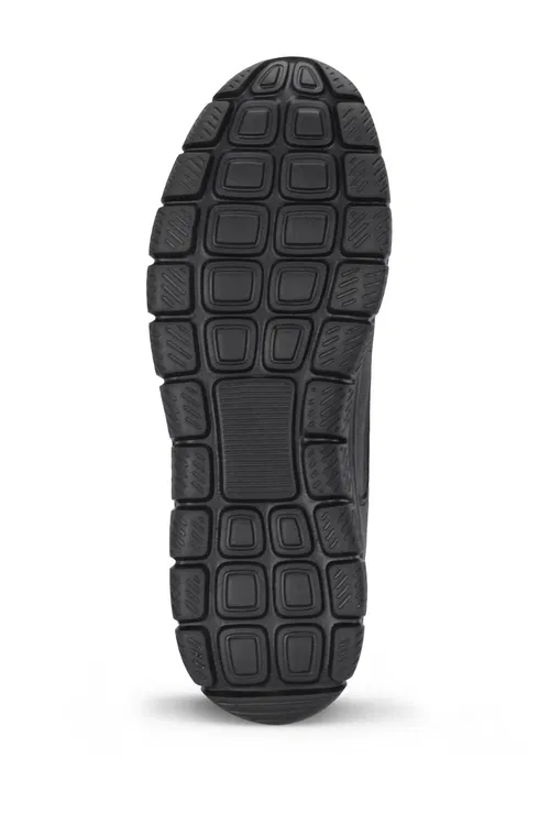 Slazenger GLEN I Erkek Büyük Beden Siyah / Siyah Koşu & Yürüyüş Spor Ayakkabısı