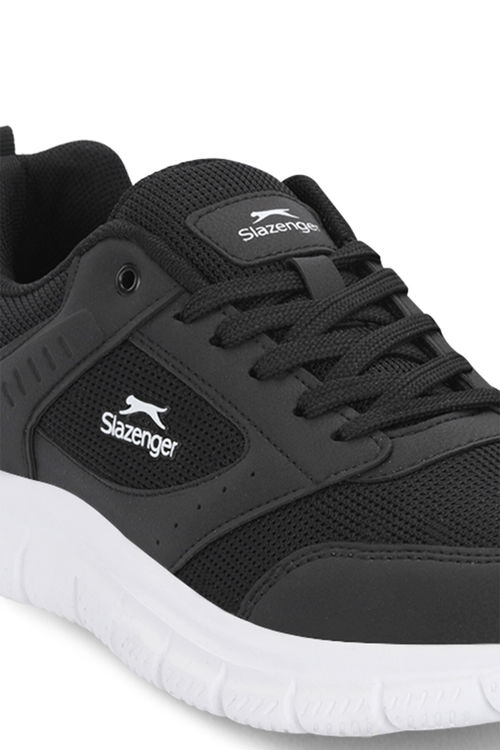 Slazenger GLEN I Erkek Siyah / Beyaz Koşu & Yürüyüş Spor Ayakkabısı