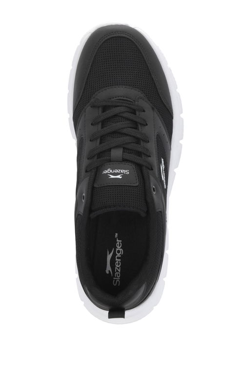 Slazenger GLEN I Erkek Siyah / Beyaz Koşu & Yürüyüş Spor Ayakkabısı