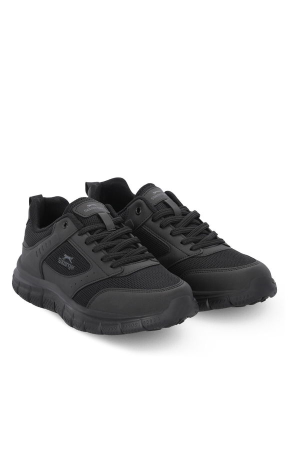 Slazenger GLEN I Erkek Siyah / Siyah Koşu & Yürüyüş Spor Ayakkabısı