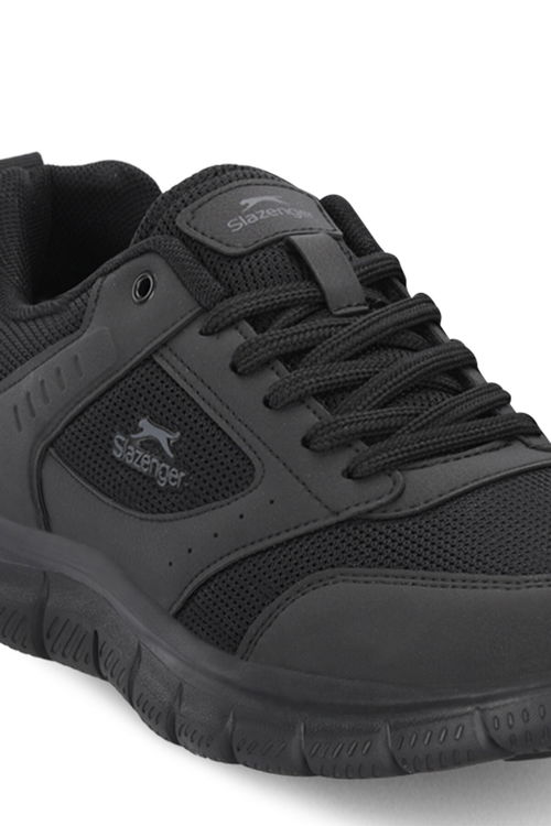 Slazenger GLEN I Erkek Siyah / Siyah Koşu & Yürüyüş Spor Ayakkabısı
