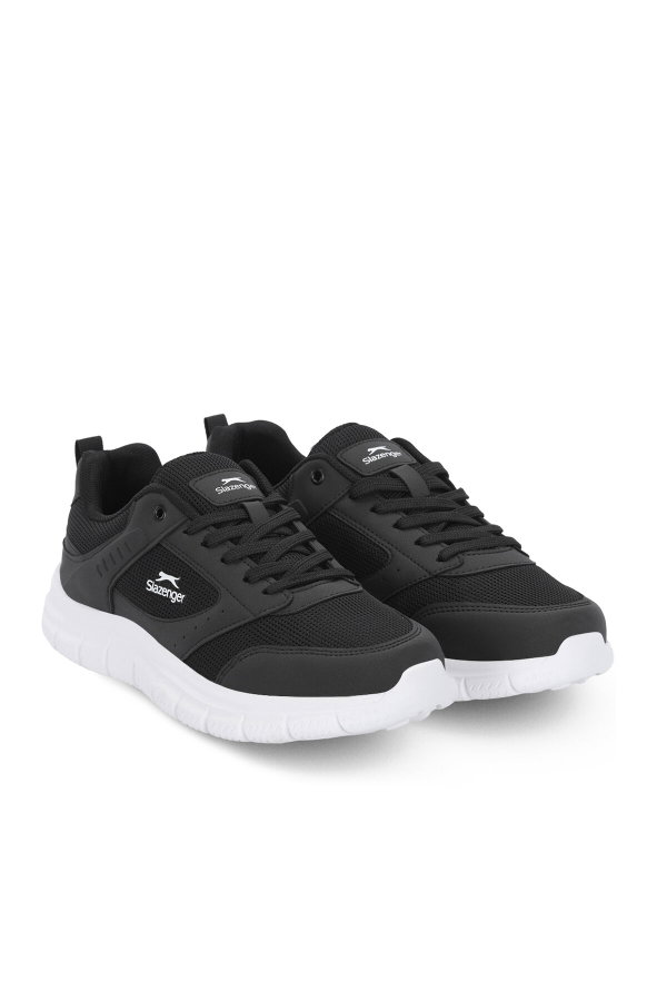 Slazenger GLEN I Kadın Siyah / Beyaz Koşu & Yürüyüş Spor Ayakkabısı