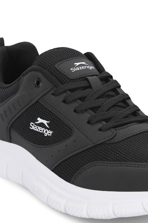 Slazenger GLEN I Kadın Siyah / Beyaz Koşu & Yürüyüş Spor Ayakkabısı
