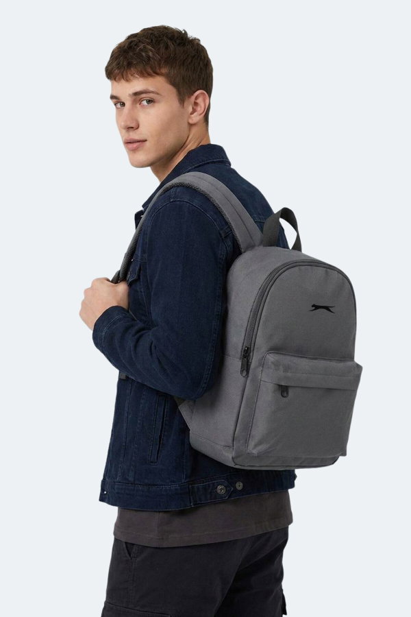 Slazenger GLOOM I Unisex Koyu Gri Sırt Çantası