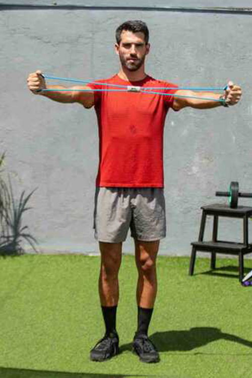 Slazenger Göğüs Egzersiz Tübülü Unisex Mavi Egzersiz Aletleri