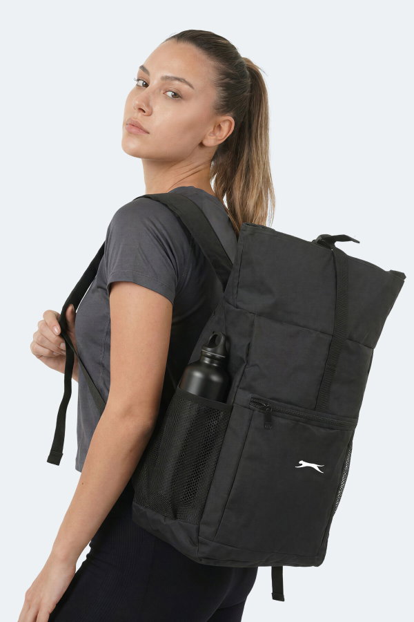 Slazenger GREENVIEW I Unisex Siyah Sırt Çantası