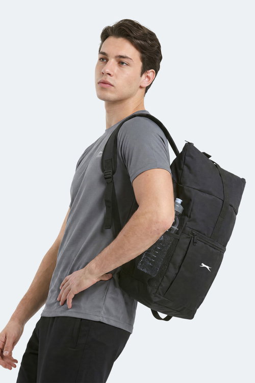 Slazenger GREENVIEW I Unisex Siyah Sırt Çantası
