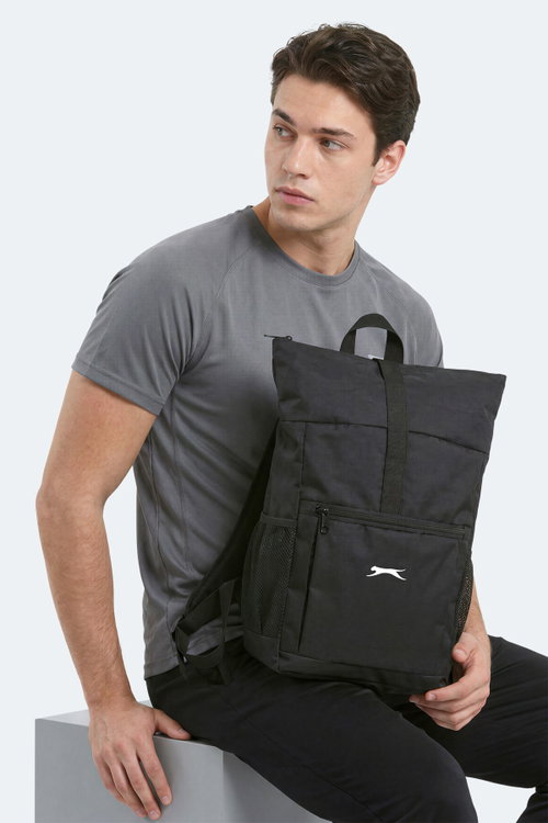 Slazenger GREENVIEW I Unisex Siyah Sırt Çantası