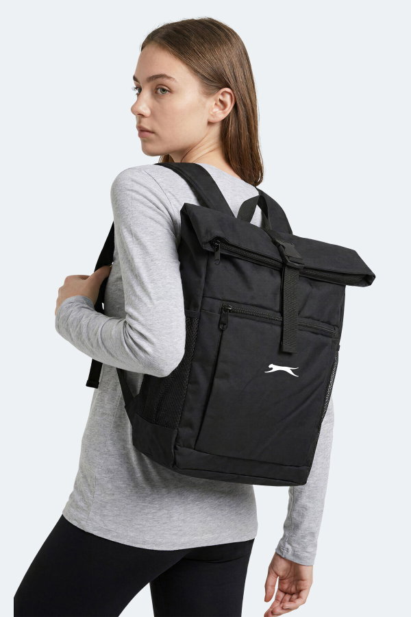 Slazenger GREENVIEW I Unisex Siyah Sırt Çantası