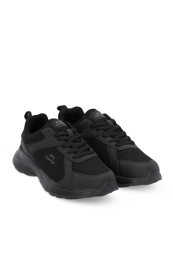 Slazenger GRIP Unisex Siyah / Siyah Koşu & Yürüyüş Spor Ayakkabısı