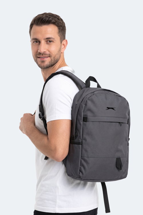 Slazenger GUMER Unisex Koyu Gri Sırt Çantası