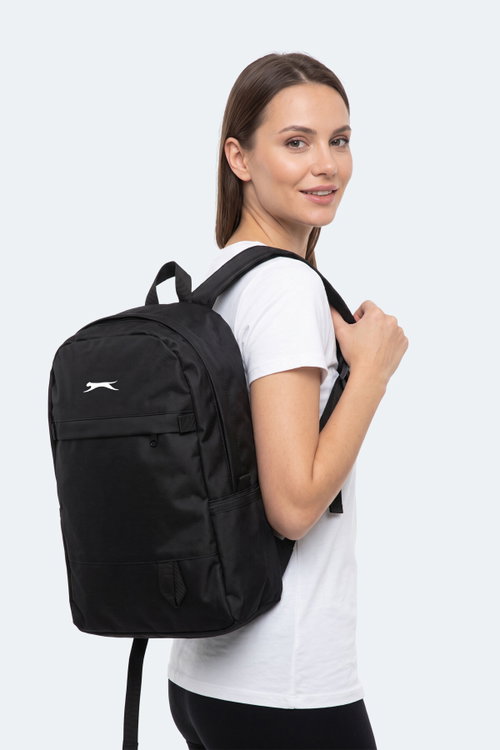 Slazenger GUMER Unisex Siyah Sırt Çantası