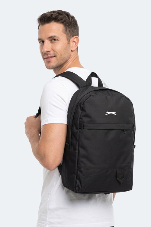 Slazenger GUMER Unisex Siyah Sırt Çantası