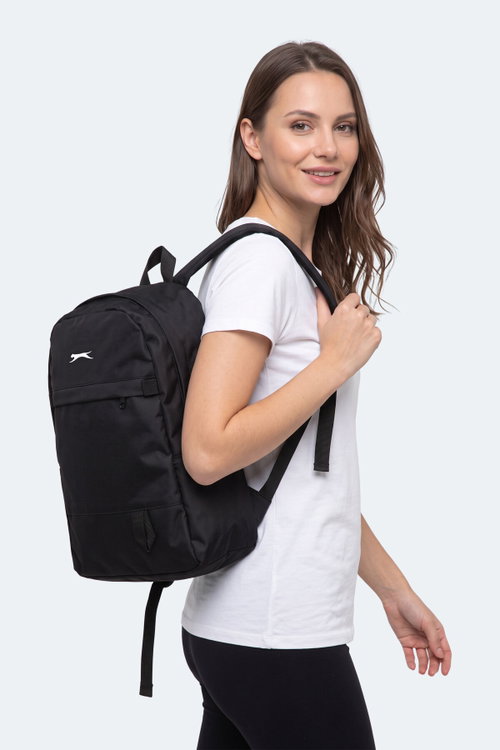 Slazenger GUMER Unisex Siyah Sırt Çantası