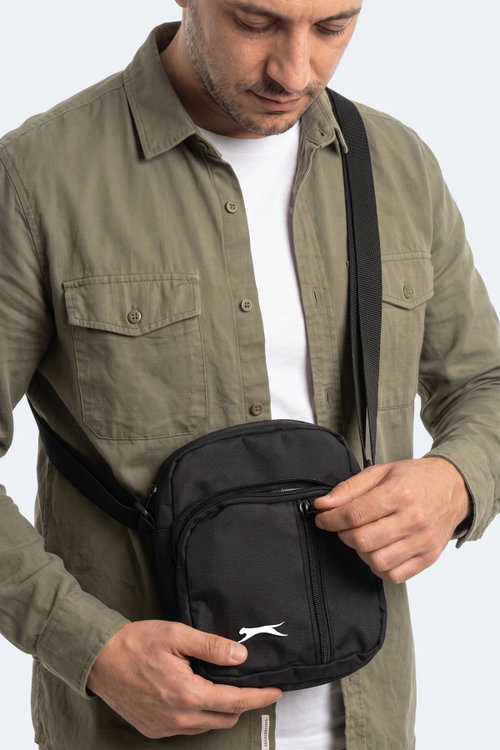 Slazenger GUMICA Unisex Siyah Çapraz Çanta