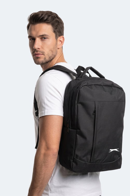 Slazenger GURESCA Unisex Siyah Sırt Çantası