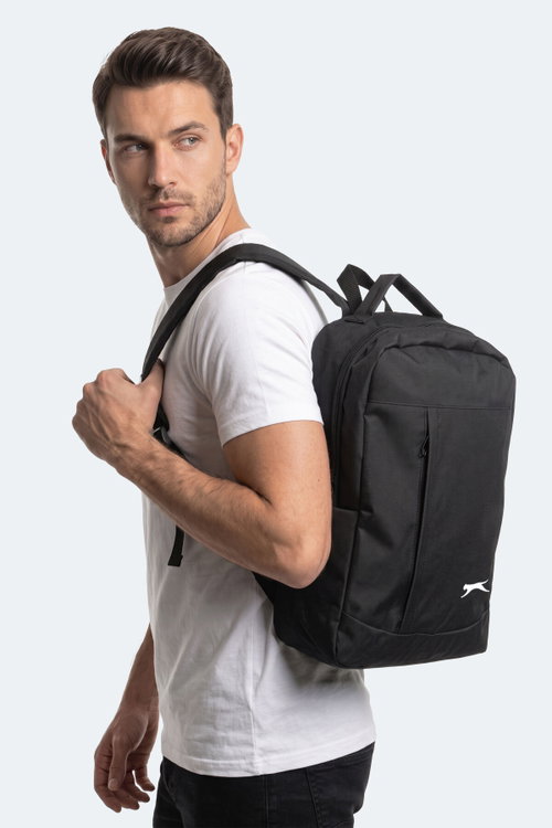 Slazenger GURESCA Unisex Siyah Sırt Çantası