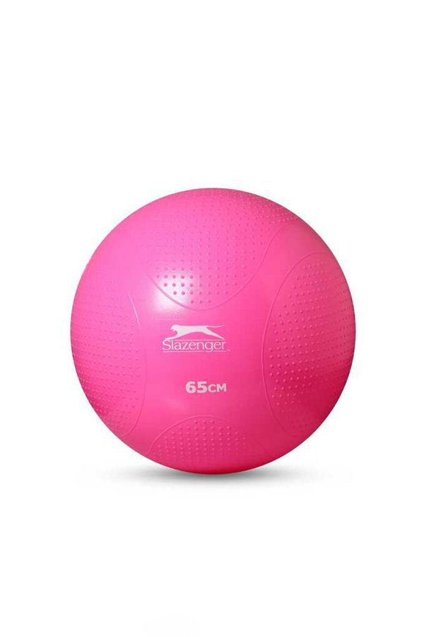 Slazenger Gymball 65 cm (Pompasız) Unisex Fuşya Pilates Topu