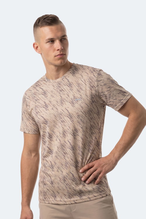 Slazenger HADY I Erkek Bej Tişört