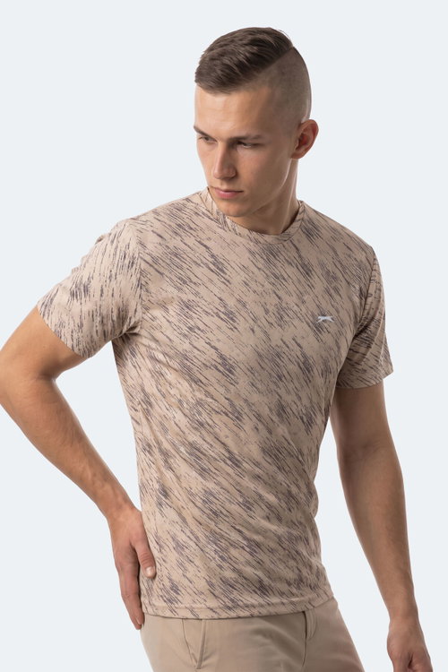 Slazenger HADY I Erkek Bej Tişört