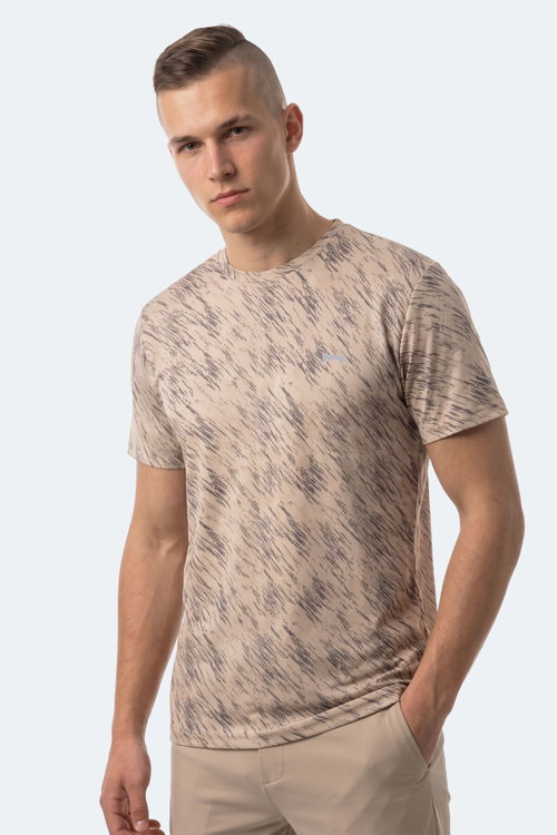 Slazenger HADY I Erkek Bej Tişört