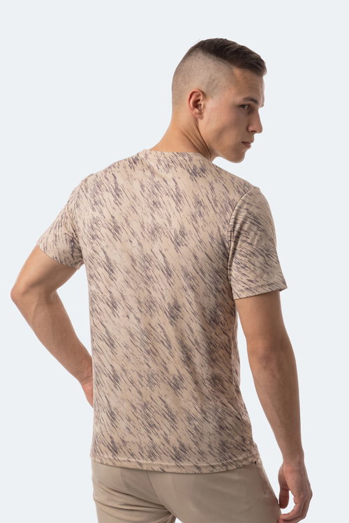 Slazenger HADY I Erkek Bej Tişört