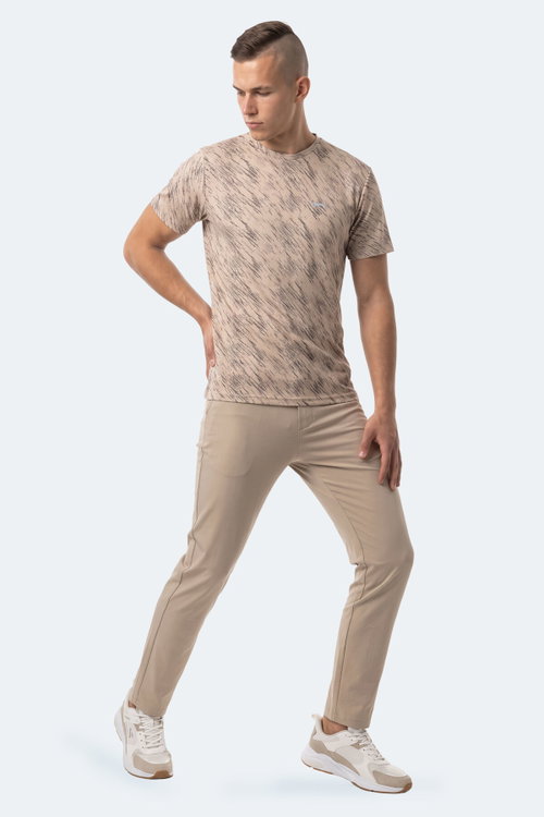 Slazenger HADY I Erkek Bej Tişört