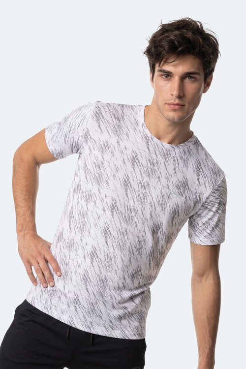 Slazenger HADY I Erkek Beyaz Tişört