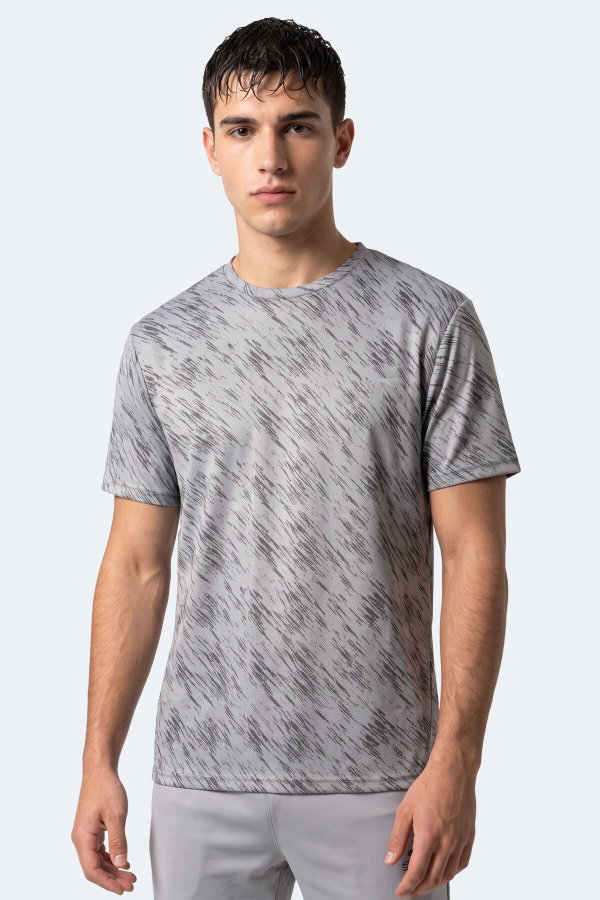 Slazenger HADY I Erkek Gri Tişört