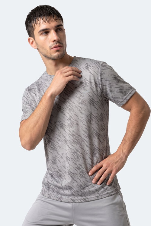 Slazenger HADY I Erkek Gri Tişört