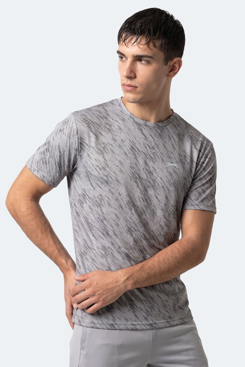 Slazenger HADY I Erkek Gri Tişört