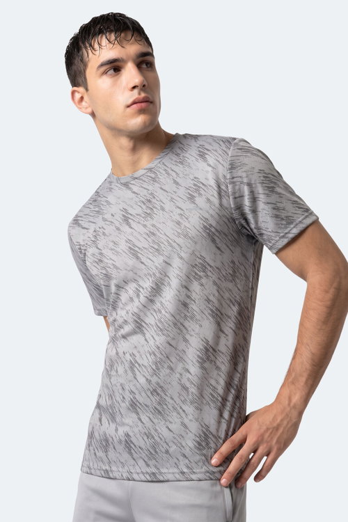 Slazenger HADY I Erkek Gri Tişört