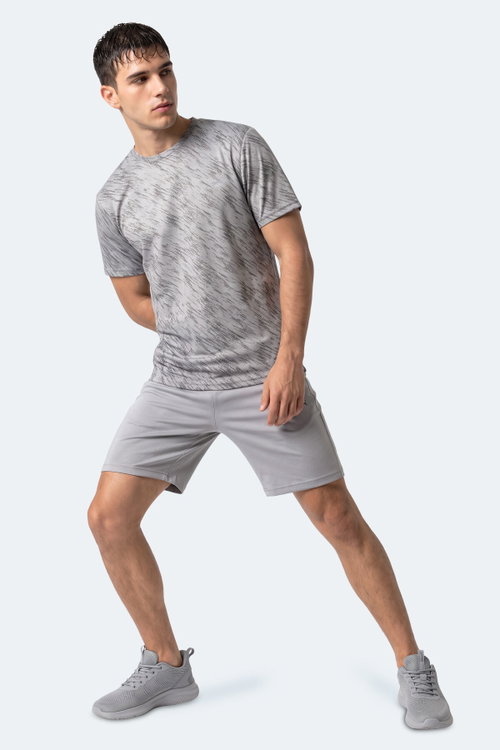 Slazenger HADY I Erkek Gri Tişört