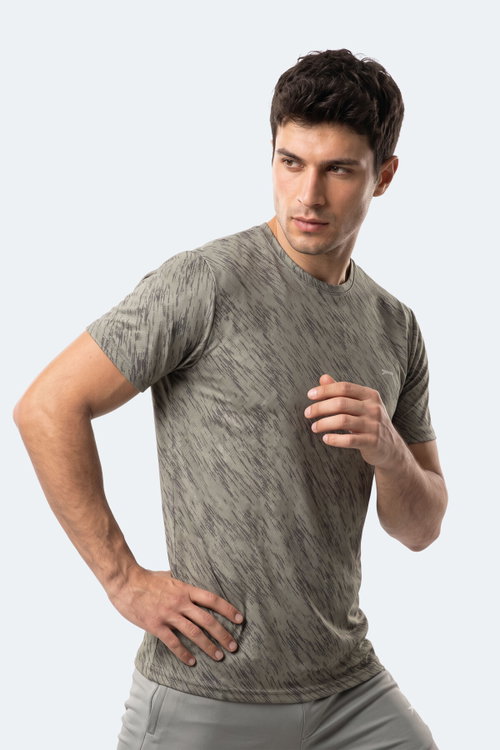 Slazenger HADY I Erkek Haki Tişört