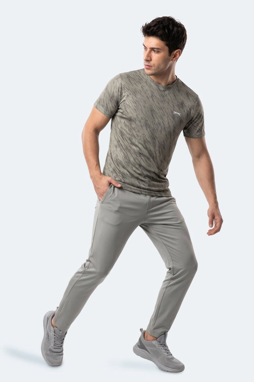 Slazenger HADY I Erkek Haki Tişört