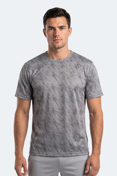 Slazenger HADY I Erkek Koyu Gri Tişört