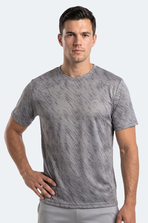 Slazenger HADY I Erkek Koyu Gri Tişört