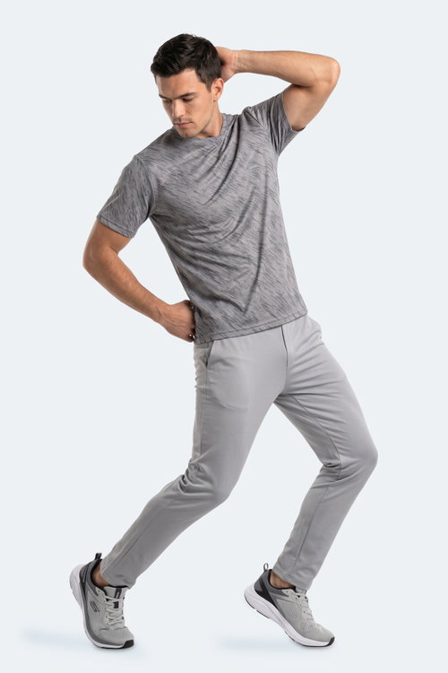 Slazenger HADY I Erkek Koyu Gri Tişört