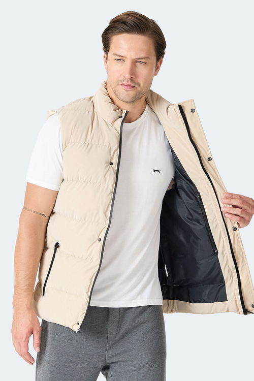 Slazenger HALOX Erkek Bej Yelek