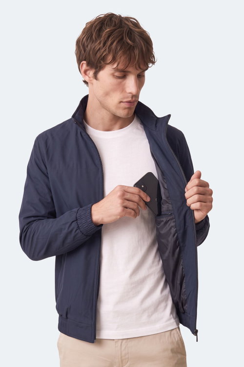 Slazenger HANG Erkek Lacivert Mont & Kaban
