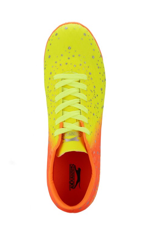 Slazenger HANIA HS Futbol Erkek Çocuk Krampon Ayakkabı Neon Sarı