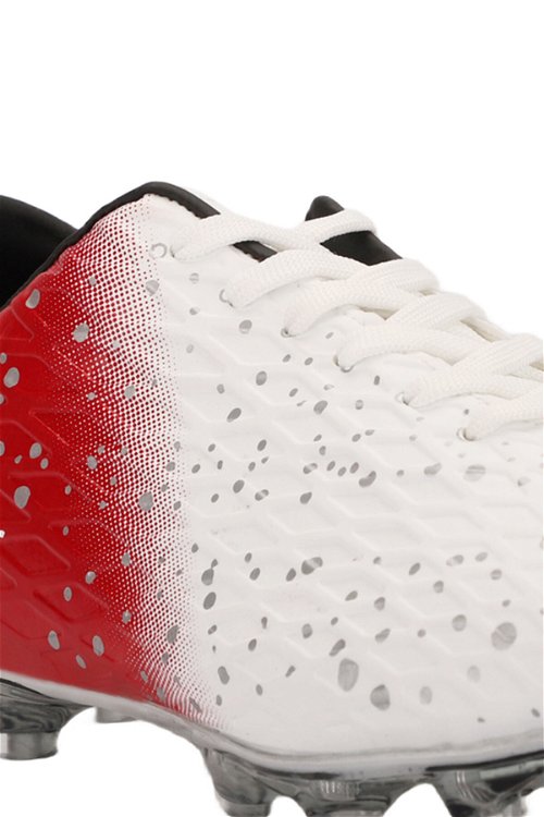 HANIA KRP Futbol Erkek Krampon Ayakkabı Beyaz / Kırmızı