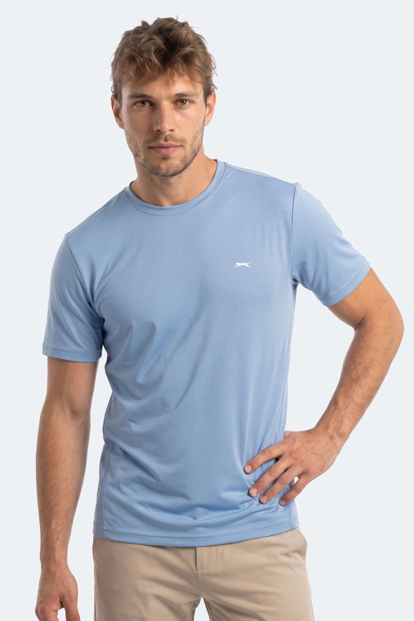 Slazenger HARDFLEX Erkek Açık Mavi Tişört