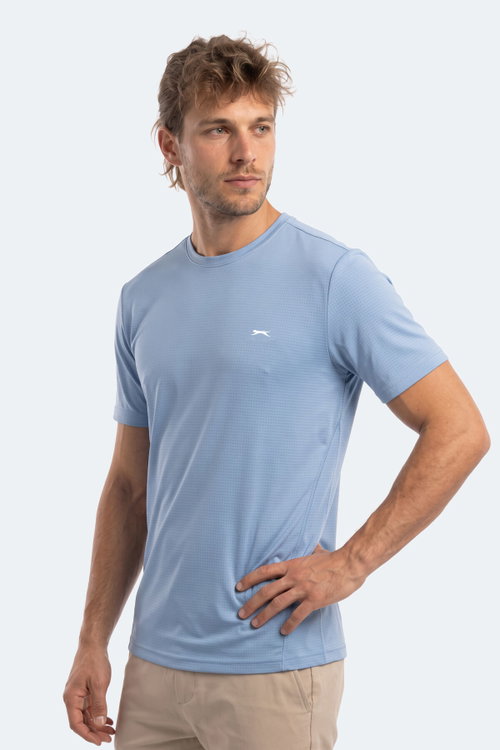 Slazenger HARDFLEX Erkek Açık Mavi Tişört