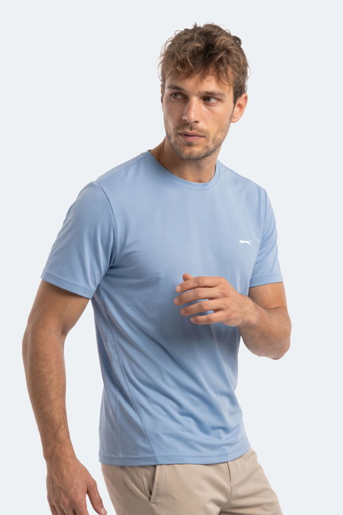 Slazenger HARDFLEX Erkek Açık Mavi Tişört