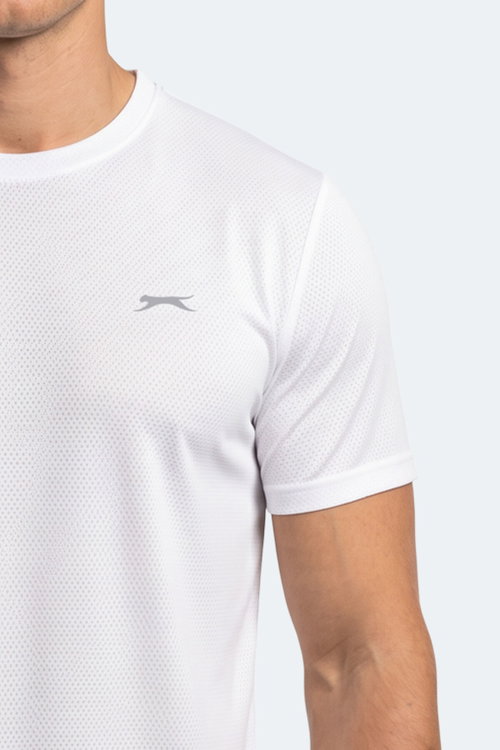 Slazenger HARDFLEX Erkek Beyaz Tişört