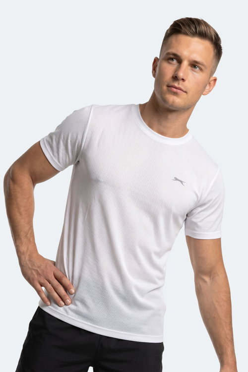 Slazenger HARDFLEX Erkek Beyaz Tişört