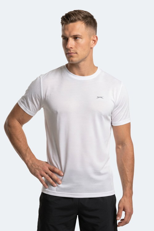 Slazenger HARDFLEX Erkek Beyaz Tişört